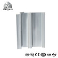 profil des plaques de seuil de porte d&#39;extrusion en aluminium gris
